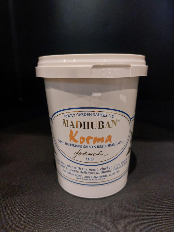 The Surrey Butchers: Madhuban Curry Sauces - Korma - 485g